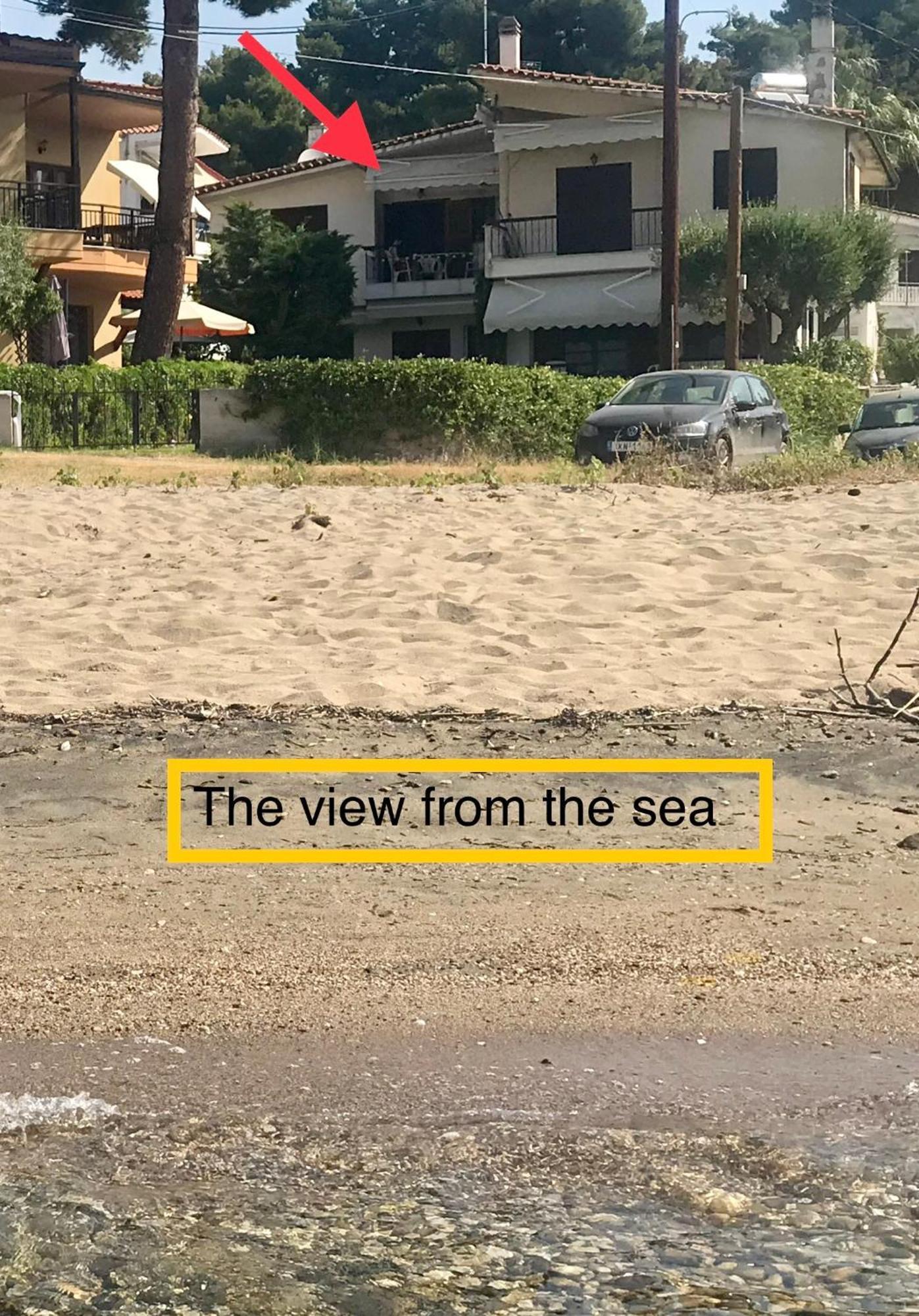 דירות פסאקודיה Seahouse With View מראה חיצוני תמונה